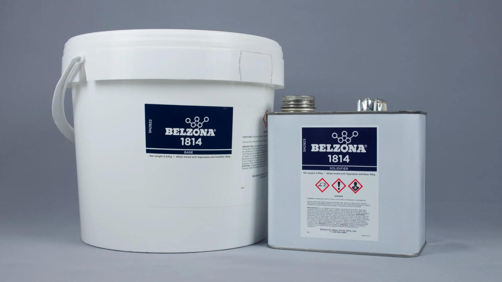 Belzona 1814 (Ceramic Carbide FP) Belzona 1814 es un sistema de reparación económico de 3 componentes que protege las superficies expuestas al ataque abrasivo.