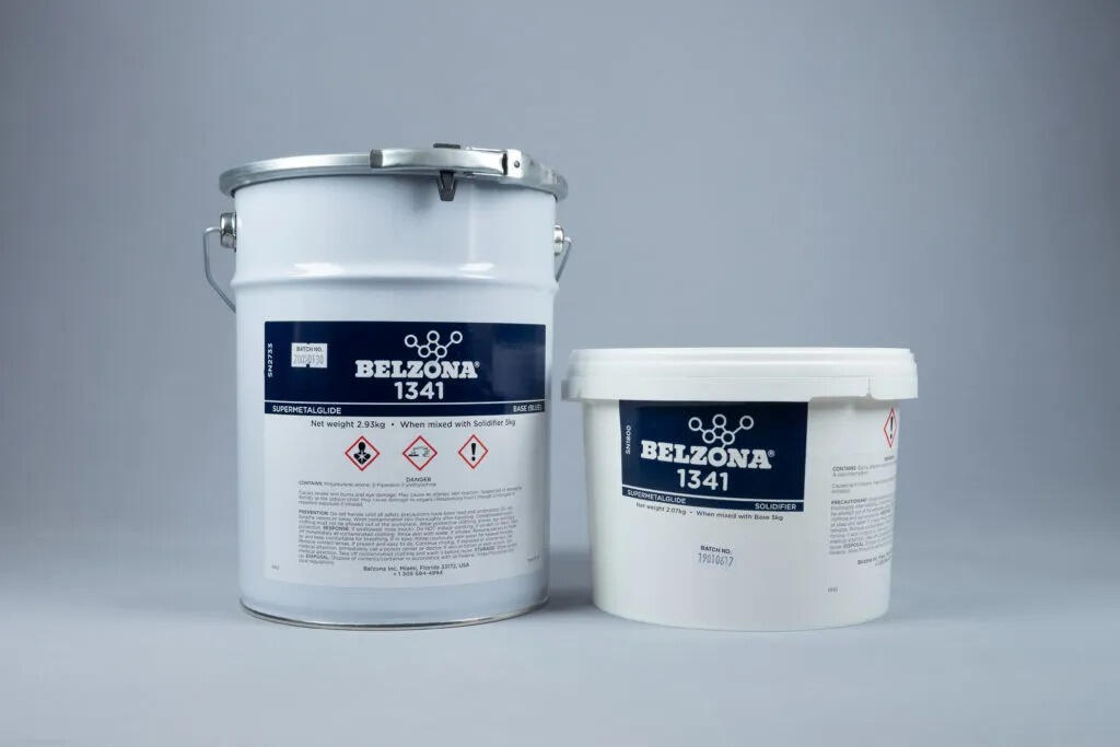 Belzona 1341 (Supermetalglide) Un recubrimiento epoxi de 2 partes diseñado para mejorar la eficiencia de las bombas, tuberías, válvulas y otros equipos de manejo de fluidos, mientras los protege contra la corrosión y la erosión.