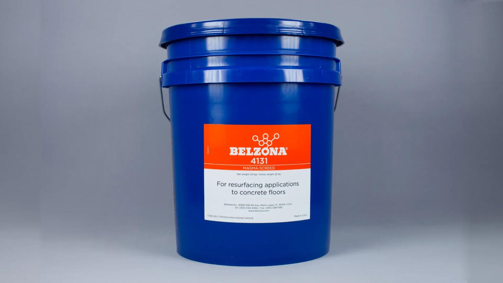 Belzona 4131 (Magma-Screed) Un compuesto de reparación epoxi duo componente, no poroso, diseñado para reparar, revestir y proteger grandes áreas de hormigón, piedra y muchas otras superficies.